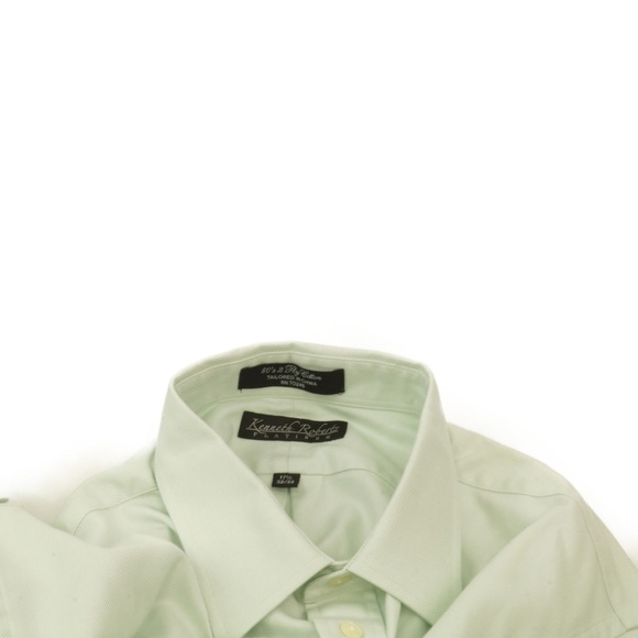 Kenneth Roberts Platinum Mens Green Striped - Picture 4 of 6